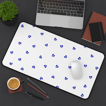 Load image into Gallery viewer, Desk Mat: White Mati Heart
