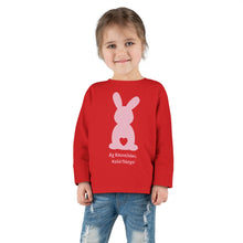 Load image into Gallery viewer, Easter Bunny Toddler Long Sleeve Tee- Pink