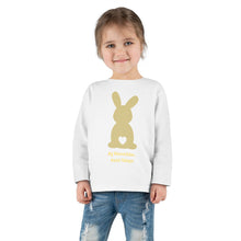 Load image into Gallery viewer, Easter Bunny Toddler Long Sleeve Tee- Yellow