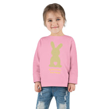 Load image into Gallery viewer, Easter Bunny Toddler Long Sleeve Tee- Yellow