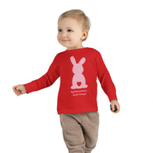 Load image into Gallery viewer, Easter Bunny Toddler Long Sleeve Tee- Pink