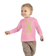 Load image into Gallery viewer, Easter Bunny Toddler Long Sleeve Tee- Yellow