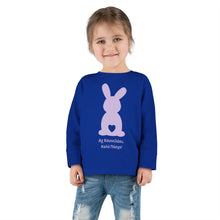 Load image into Gallery viewer, Easter Bunny Toddler Long Sleeve Tee- Lavender