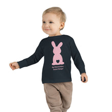 Load image into Gallery viewer, Easter Bunny Toddler Long Sleeve Tee- Pink