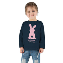 Load image into Gallery viewer, Easter Bunny Toddler Long Sleeve Tee- Pink