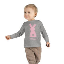 Load image into Gallery viewer, Easter Bunny Toddler Long Sleeve Tee- Pink