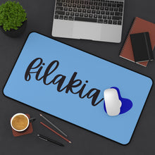 Load image into Gallery viewer, Desk Mat: Filakia Blue