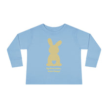 Load image into Gallery viewer, Easter Bunny Toddler Long Sleeve Tee- Yellow