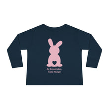 Load image into Gallery viewer, Easter Bunny Toddler Long Sleeve Tee- Pink