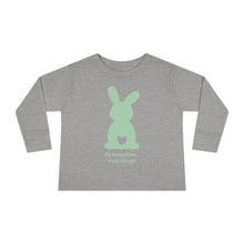Load image into Gallery viewer, Easter Bunny Toddler Long Sleeve Tee- Green
