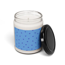 Load image into Gallery viewer, Scented Soy Candle, 9oz Mati Heart Blue Background