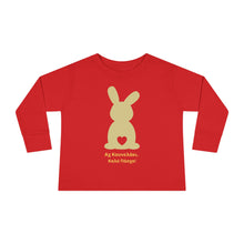 Load image into Gallery viewer, Easter Bunny Toddler Long Sleeve Tee- Yellow