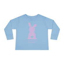 Load image into Gallery viewer, Easter Bunny Toddler Long Sleeve Tee- Lavender