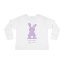 Load image into Gallery viewer, Easter Bunny Toddler Long Sleeve Tee- Lavender