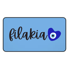 Load image into Gallery viewer, Desk Mat: Filakia Blue