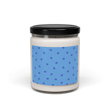 Load image into Gallery viewer, Scented Soy Candle, 9oz Mati Heart Blue Background