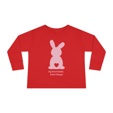 Load image into Gallery viewer, Easter Bunny Toddler Long Sleeve Tee- Pink