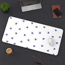 Load image into Gallery viewer, Desk Mat: White Mati Heart