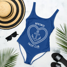 Load image into Gallery viewer, Mykonos Yacht Club One-Piece Swimsuit