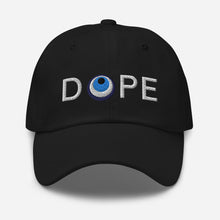 Cargar imagen en el visor de la galería, Dad Hat: DOPE-White Font