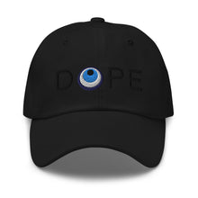 Cargar imagen en el visor de la galería, Dad Hat: DOPE-Black Font