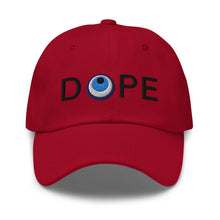 Cargar imagen en el visor de la galería, Dad Hat: DOPE-Black Font
