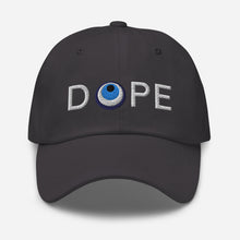 Cargar imagen en el visor de la galería, Dad Hat: DOPE-White Font