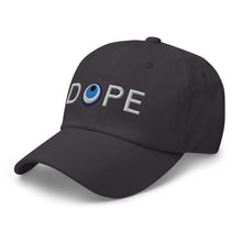 Cargar imagen en el visor de la galería, Dad Hat: DOPE-White Font