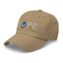 Cargar imagen en el visor de la galería, Dad Hat: DOPE-White Font