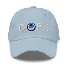Cargar imagen en el visor de la galería, Dad Hat: DOPE-White Font