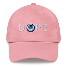 Cargar imagen en el visor de la galería, Dad Hat: DOPE-White Font
