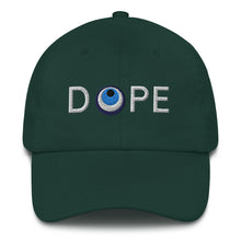 Cargar imagen en el visor de la galería, Dad Hat: DOPE-White Font