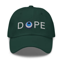 Cargar imagen en el visor de la galería, Dad Hat: DOPE-White Font