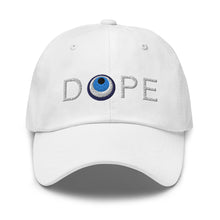 Cargar imagen en el visor de la galería, Dad Hat: DOPE-White Font
