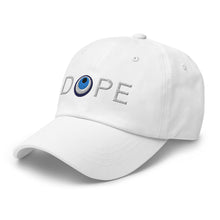 Cargar imagen en el visor de la galería, Dad Hat: DOPE-White Font