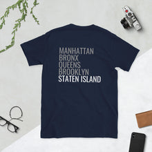 Load image into Gallery viewer, Short-Sleeve Unisex T-Shirt: Filakia NYC