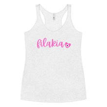 Load image into Gallery viewer, Women's Racerback Tank: Filakia Breast Cancer Awareness