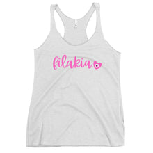Load image into Gallery viewer, Women's Racerback Tank: Filakia Breast Cancer Awareness