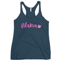 Load image into Gallery viewer, Women's Racerback Tank: Filakia Breast Cancer Awareness