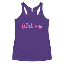 Load image into Gallery viewer, Women's Racerback Tank: Filakia Breast Cancer Awareness