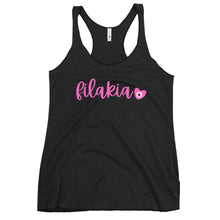 Load image into Gallery viewer, Women's Racerback Tank: Filakia Breast Cancer Awareness