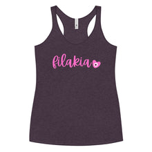 Load image into Gallery viewer, Women's Racerback Tank: Filakia Breast Cancer Awareness