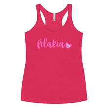 Load image into Gallery viewer, Women's Racerback Tank: Filakia Breast Cancer Awareness