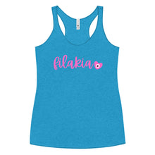 Load image into Gallery viewer, Women's Racerback Tank: Filakia Breast Cancer Awareness