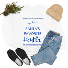 Load image into Gallery viewer, Santa's Favorite Koukla Unisex Heavy Blend™ Crewneck Sweatshirt