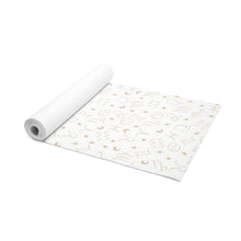Load image into Gallery viewer, Foam Yoga Mat: Gold Zodiac-White
