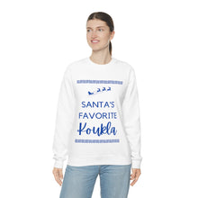 Load image into Gallery viewer, Santa's Favorite Koukla Unisex Heavy Blend™ Crewneck Sweatshirt