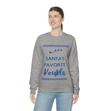 Load image into Gallery viewer, Santa's Favorite Koukla Unisex Heavy Blend™ Crewneck Sweatshirt