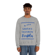 Load image into Gallery viewer, Santa's Favorite Koukla Unisex Heavy Blend™ Crewneck Sweatshirt