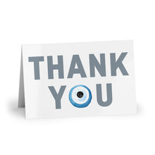 Load image into Gallery viewer, Folded Greeting Cards: Thank You Watercolor Mati-(1 or 10-pcs)